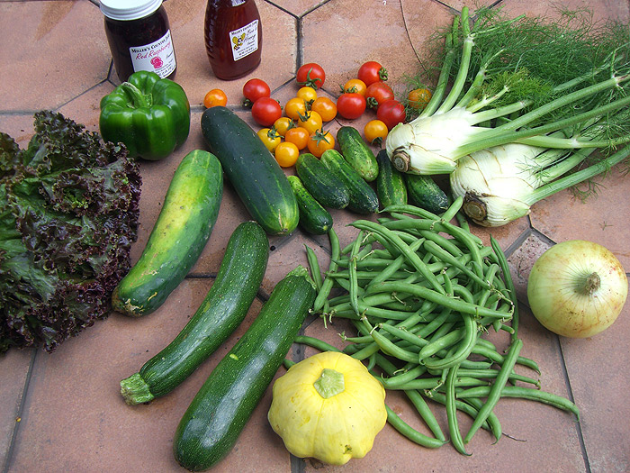 CSA veggies